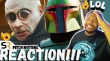 "DISNEY REALLY IS THE MONSTER LOL?" | THE BOOK OF BOBA FETT PITCH MEETING | REACTION!!!