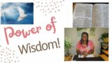 "UNDERSTANDING THE POWER OF WISDOM" — {Zion Liberation Power Ministry}