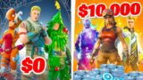 $0 vs $10,000 Fortnite Account