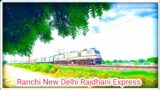 130 KMHP || New Delhi Ranchi Rajdhani Express With Howrah WAP 7 || Indian Railway ||