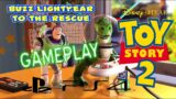 Disney's Pixar Toy Story 2: Buzz Lightyear to the Rescue updated PS4 version Gameplay