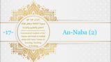 17 – The Meanings of Surah An-Naba (2)