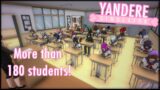 +180 students in the school! l Yandere Simulator. Extra Students Project by Yandere Leaks.