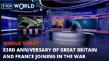 83rd anniversary of Great Britain and France joining in the war | J. Darasz | World Today | TVPWorld