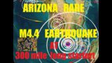 9/19/2022 — CONTINENTAL SIZED starforts + rare Earthquakes hitting them directly – AZ to Cali M4.4