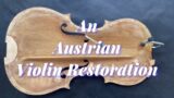 A Broken Violin in Pieces Gets Put Back Together Again – An Austrian Violin Restoration
