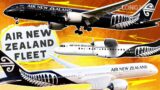 A Deep Dive Into The 2022 Air New Zealand Fleet