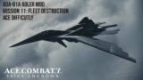ACE COMBAT 7 SKIES UNKNOWN – Adler Mod Showcase A Variant – Fleet Destruction Ace + Multiplayer