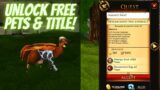 AQ3D How To Complete "Researching The Anomaly" Quest & Get ChickenCow PETS! AdventureQuest 3D