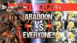 Abaddon versus EVERYONE | Warhammer 40,000 Special Battle Report