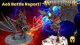 Age of Sigmar Battle Report!! Khorne vs Soulblight Gravelords: Blood Lords vs Vyrkos Dynasty