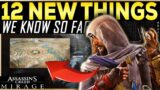 Assassin's Creed Mirage NEW INFO Everything We Know So Far! AC Mirage Gameplay Details 12 New Things