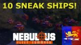 BE THE SWARM! Nebulous: Fleet Command, Fleet Test