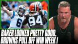Baker Mayfield Loses To Browns But Played GREAT | Pat McAfee Reacts
