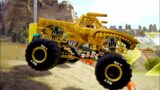 BeamNG Drive & Monster Jam Steel Titans Monster Truck High-Speed Jumps & Monster Jam Freestyle #19