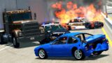 BeamNG drive – Traffic Stop Crashes – BeamNG drive – car video, car game