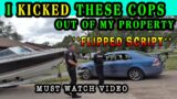 Best ID Refusal | Cop Trespassing On Private Property | KICKED OUT by Civilian | 1st Amendment Audit