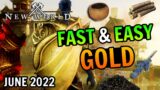 Best New World Easy Gold Farming Methods June 2022