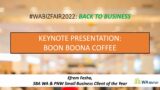 Boon Boona Coffee – Efrem Fesha – BizFair 2022 Keynote Address