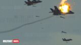 Brutal Airstrikes! 150 China J-20 Shot Down A Mammoth Fleet Of F-35, USAF Entered Taiwan ADIZ