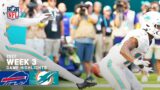 Buffalo Bills vs. Miami Dolphins | 2022 Week 3 Highlights