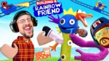Build-a-Rainbow-Friend in REC ROOM (FGTeeV plays HOTTEST Roblox Rainbow Friends Games)