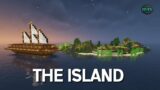 Building An ISLAND in minecraft –   MEDIEVAL SHIP