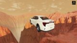 Car Vs Massive Desert Death Jump #3 | BeamNG.Drive