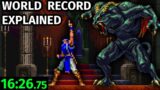 Castlevania: Symphony of the Night Speedrun World Record Explained!