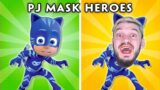 Cat Boy Come To The Rescue !! – Pj Mask Heroes Cartoon In Real Life | Pj Mask Heroes Parody