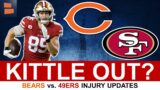 Chicago Bears News: George Kittle Injury Update ‘NOT GOOD’ for 49ers? Velus Jones Jr. Injury Update