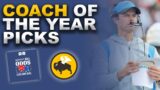 Coach of the Year Picks | Against All Odds