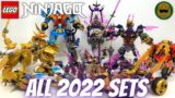 Crazy Minifigures, Ninja Vehicles, Mechs, Dragons, & More: LEGO Ninjago Crystallized Collection!