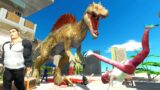 DINOSAURS Invade Mall Filled with People – Animal Revolt Battle Simulator