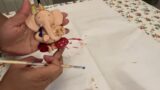DIY Terracotta Ganesha /Eco-friendly Ganesha /biodegradable -Part 2 painting the idol
