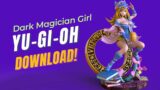 Dark Magician Girl Yu-Gi-Oh 3D Collectible Figure with Base