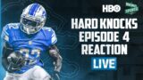 Detroit Lions Hard Knocks Ep.4 LIVE Reaction | Woodward Sports