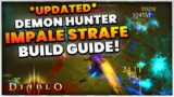 Diablo 3 *UPDATED* Demon Hunter LIGHTNING IMPALE STRAFE Build Guide!!! (SO FAST)