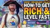 Disney Dreamlight Valley – How To GET RICH & LEVEL FAST! Dreamlight Valley Money Guide