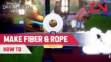 Disney Dreamlight Valley How to Get Fiber & Rope