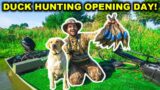 Duck Hunting OPENING DAY at My PRIVATE ISLAND!!! (Limited Out) – Catch Clean Cook