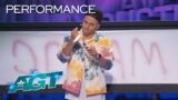 Dustin Tavella and Sarah Hyland Surprise the Judges With Incredible Magic | AGT 2022