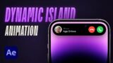 Dynamic Island Animation: After Effects Tutorial + Project File!