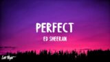 Ed Sheeran – Perfect (Lyrics) | SLANDER, Bruno Mars,… (Mix)
