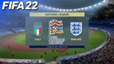 FIFA 22 – Italy vs. England | Nations League