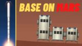 FLYING a BASE to MARS | SpaceflightSimulator (mobile)