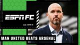 FULL REACTION: Erik ten Hag's Manchester United defeat Arsenal 3-1 | ESPN FC