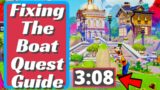 Fixing The Boat Quest Guide In Disney Dreamlight Valley
