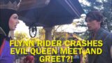 Flynn Rider Crashes Evil Queen Meet and Greet?! Disneyland 2022 #disney