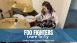 Foo Fighters – Learn To Fly – Drum Cover by Sasha (9 years old)